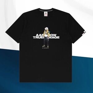 AAPE BY A BATHING APE League of Legends True Damage Yasuo TShirt Sz‎ S RETIRED